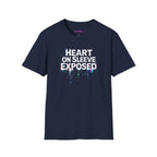 "Heart On Sleeve Exposed" T-Shirt