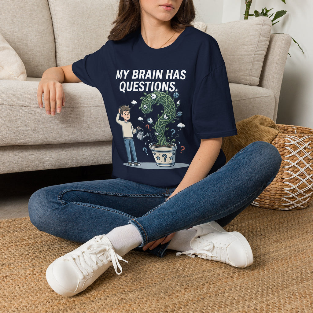 “My Brain Has Questions” Mystery Plant T-Shirt