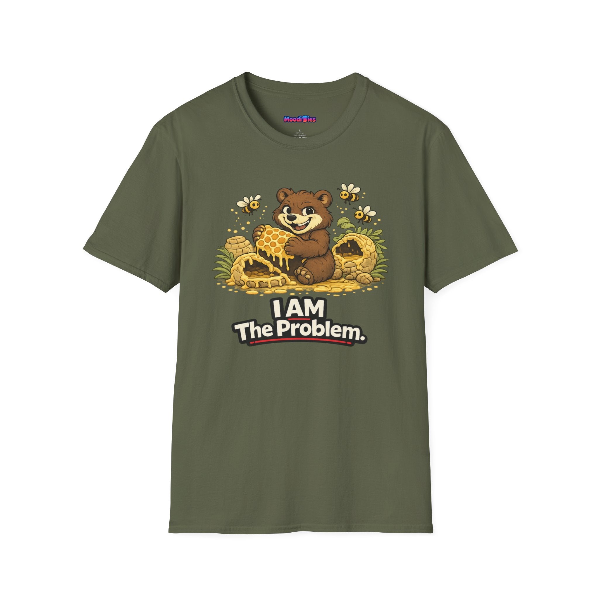 "I AM The Problem" Bear at the Beehive T-Shirt