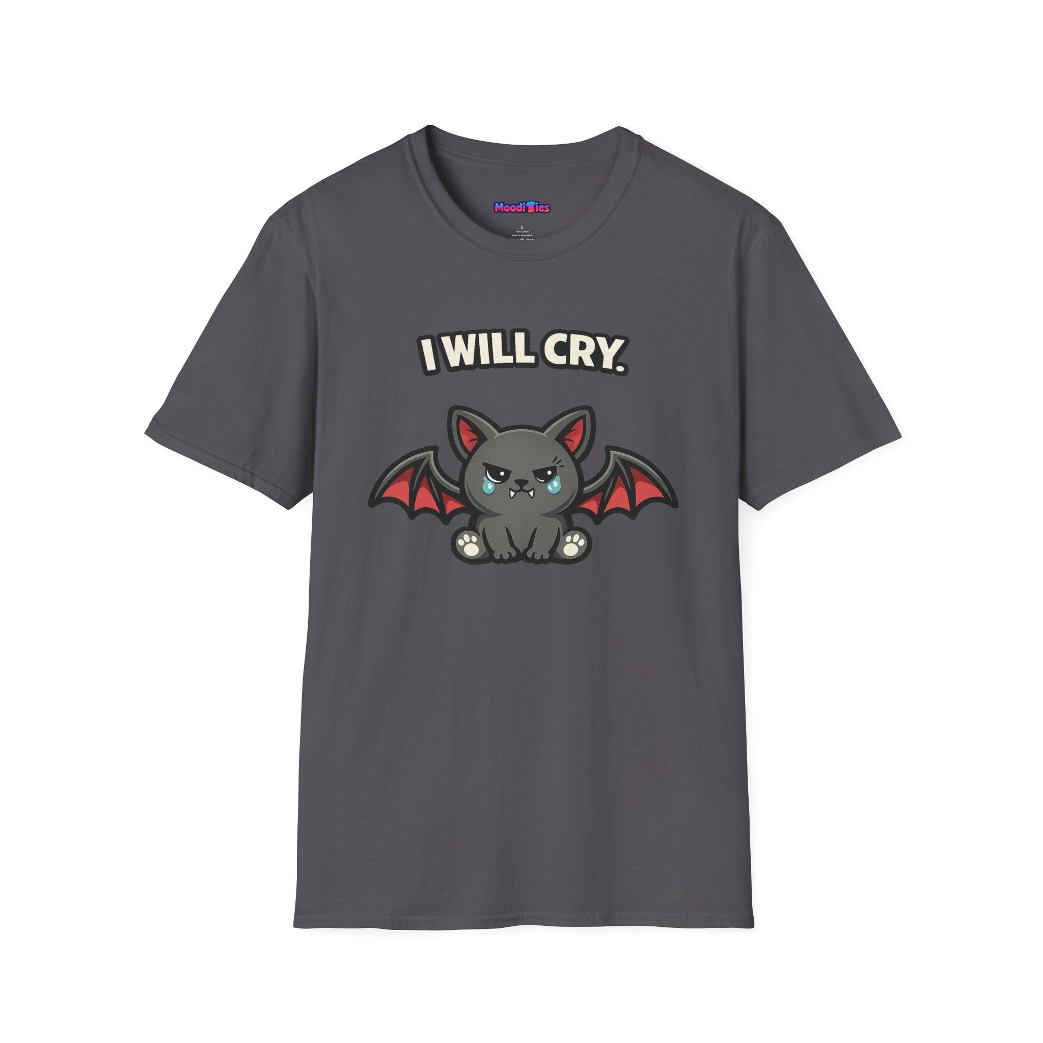 "I Will Cry" Kawaii Baby Bat T-Shirt