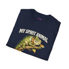 "My Spirit Animal: Chameleon (Adapting Again)" T-Shirt