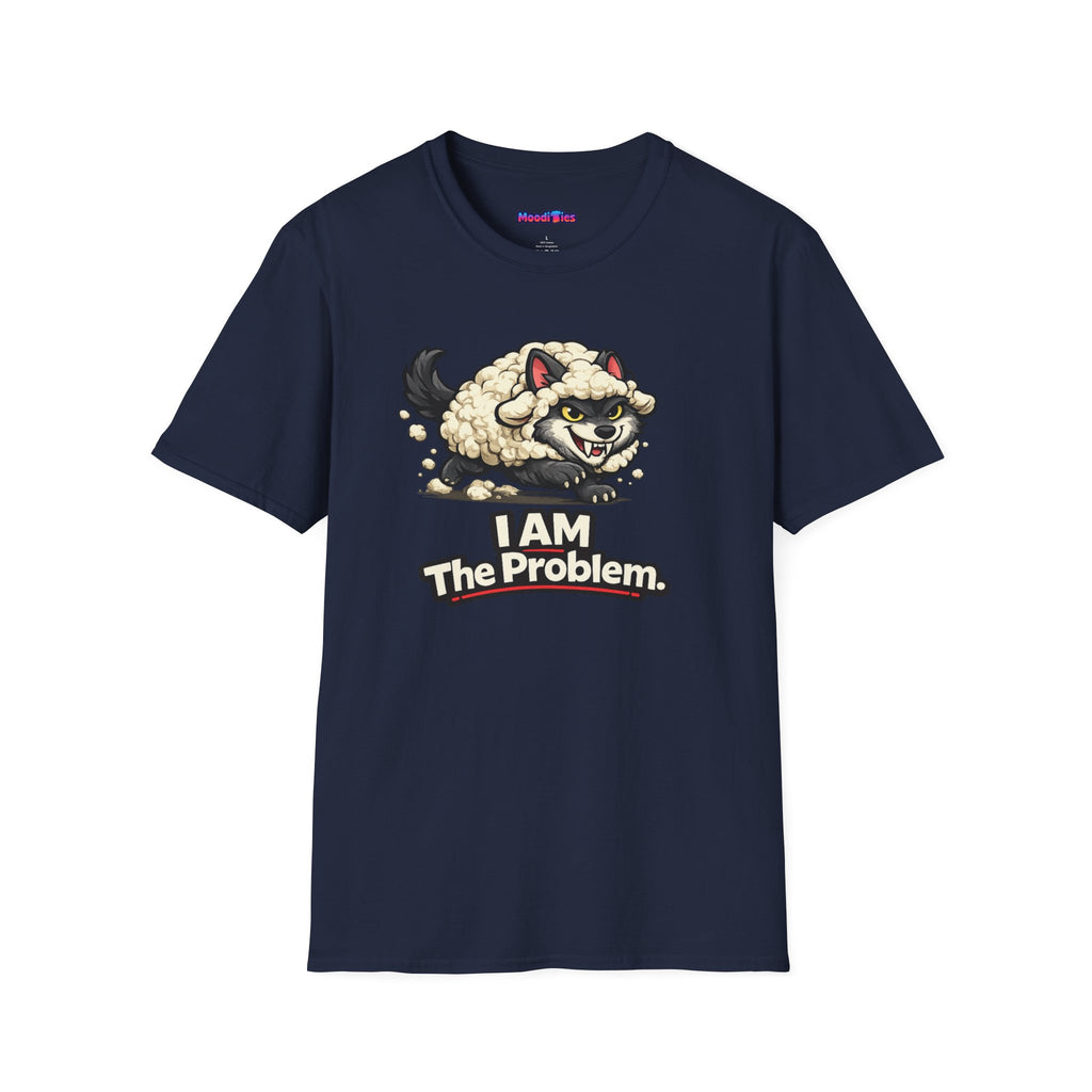 "I AM The Problem" Wolf in Sheep's Clothing T-Shirt