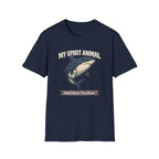 "My Spirit Animal: Shark (Not Here To Chat)" T-Shirt