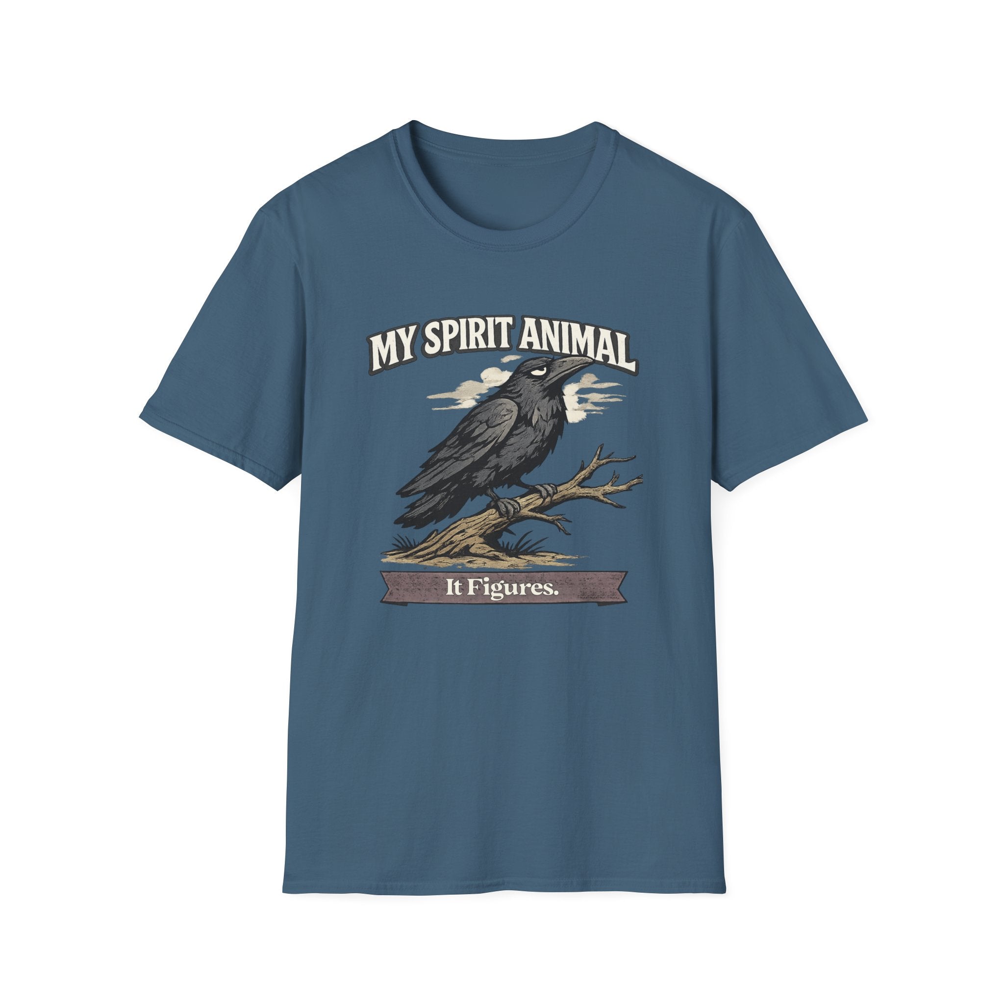 "My Spirit Animal: Raven (It Figures)" T-Shirt