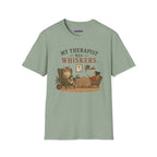 "My Therapist Has Whiskers." Therapy Cat T-Shirt