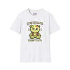 "Built Different, Mostly Wrong" Patchwork Teddy T-Shirt