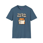 "Tiny Body, Huge Rage." Angry Hamster T-Shirt