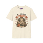 "My Human Hates Everyone." Smug Fat Cat T-Shirt