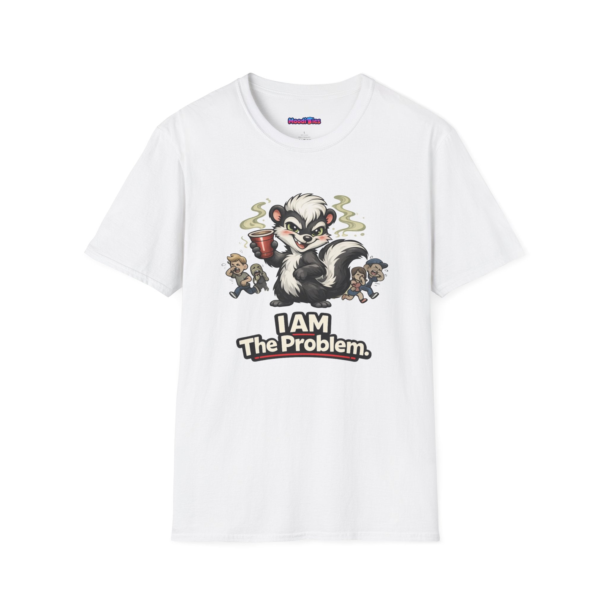 "I AM The Problem" Skunk at the Party T-Shirt