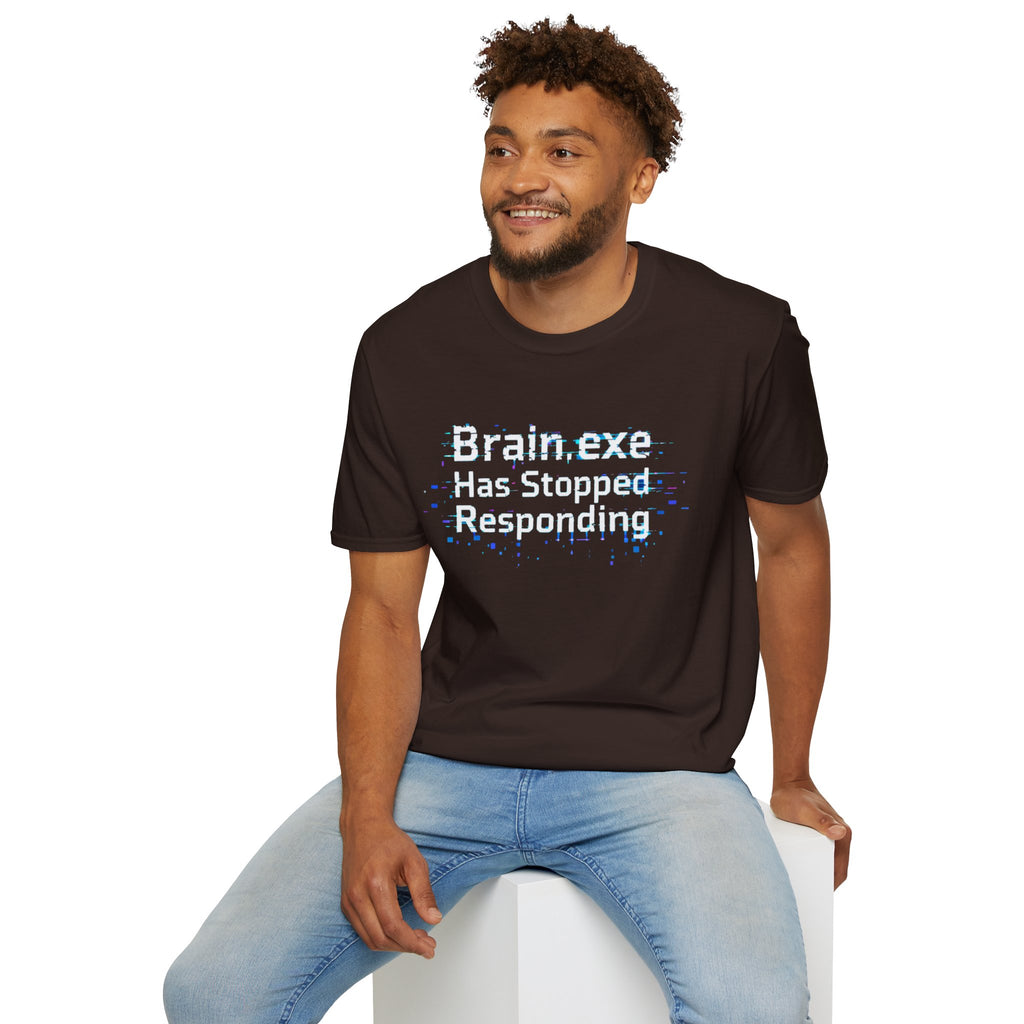 "Brain.exe Has Stopped Responding" T-Shirt
