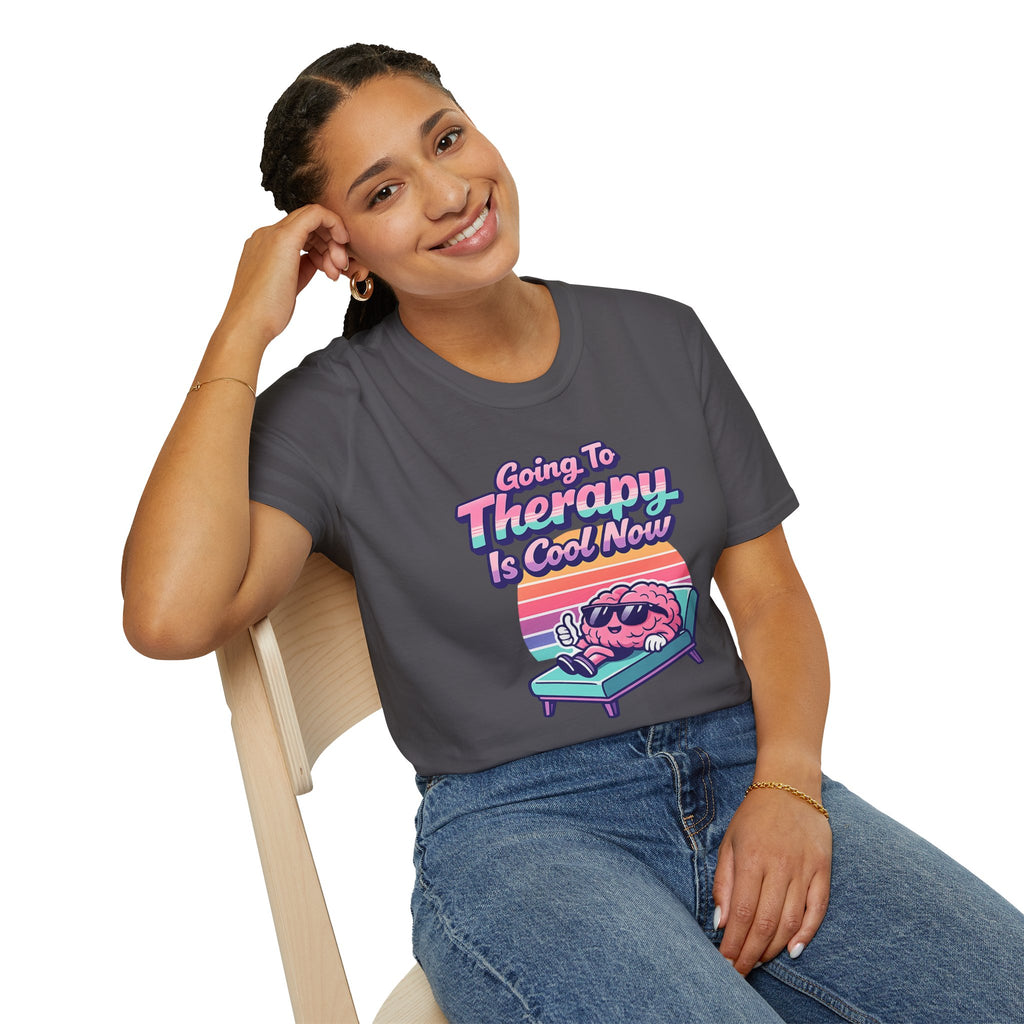 "Going to Therapy Is Cool Now" T-Shirt