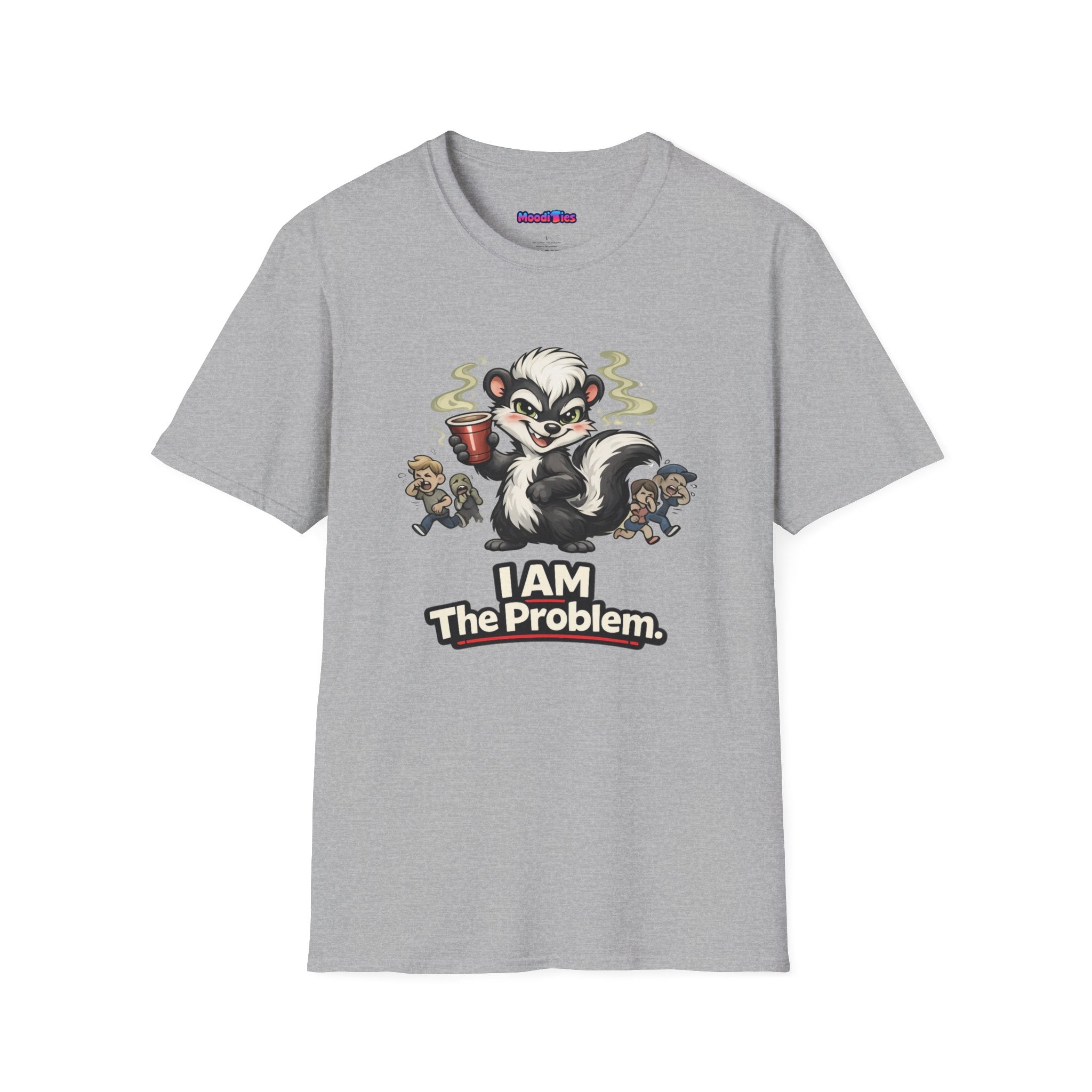 "I AM The Problem" Skunk at the Party T-Shirt