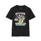 "Therapy? No. Just Vibes and Panic" T-Shirt