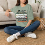 "Anxiety Weather Forecast: One Mild Inconvenience Away" T-Shirt