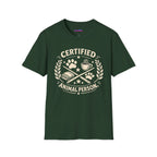 “Certified Animal Person” T-Shirt