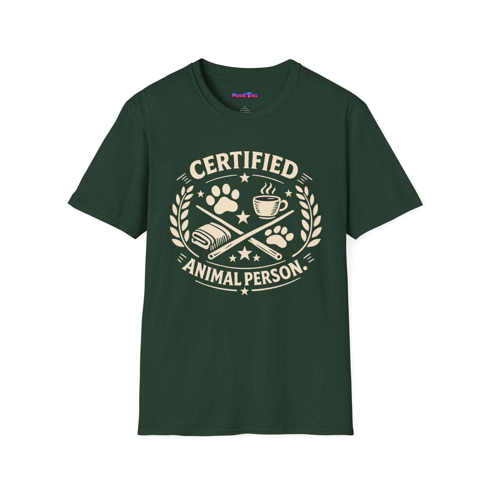 “Certified Animal Person” T-Shirt
