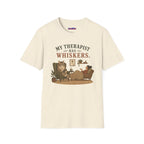 "My Therapist Has Whiskers." Therapy Cat T-Shirt
