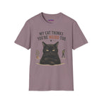 "My Cat Thinks You're Weird Too." Grumpy Cat T-Shirt