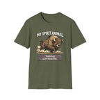 "My Spirit Animal: Bison (Nothing Can Stop Me)" T-Shirt