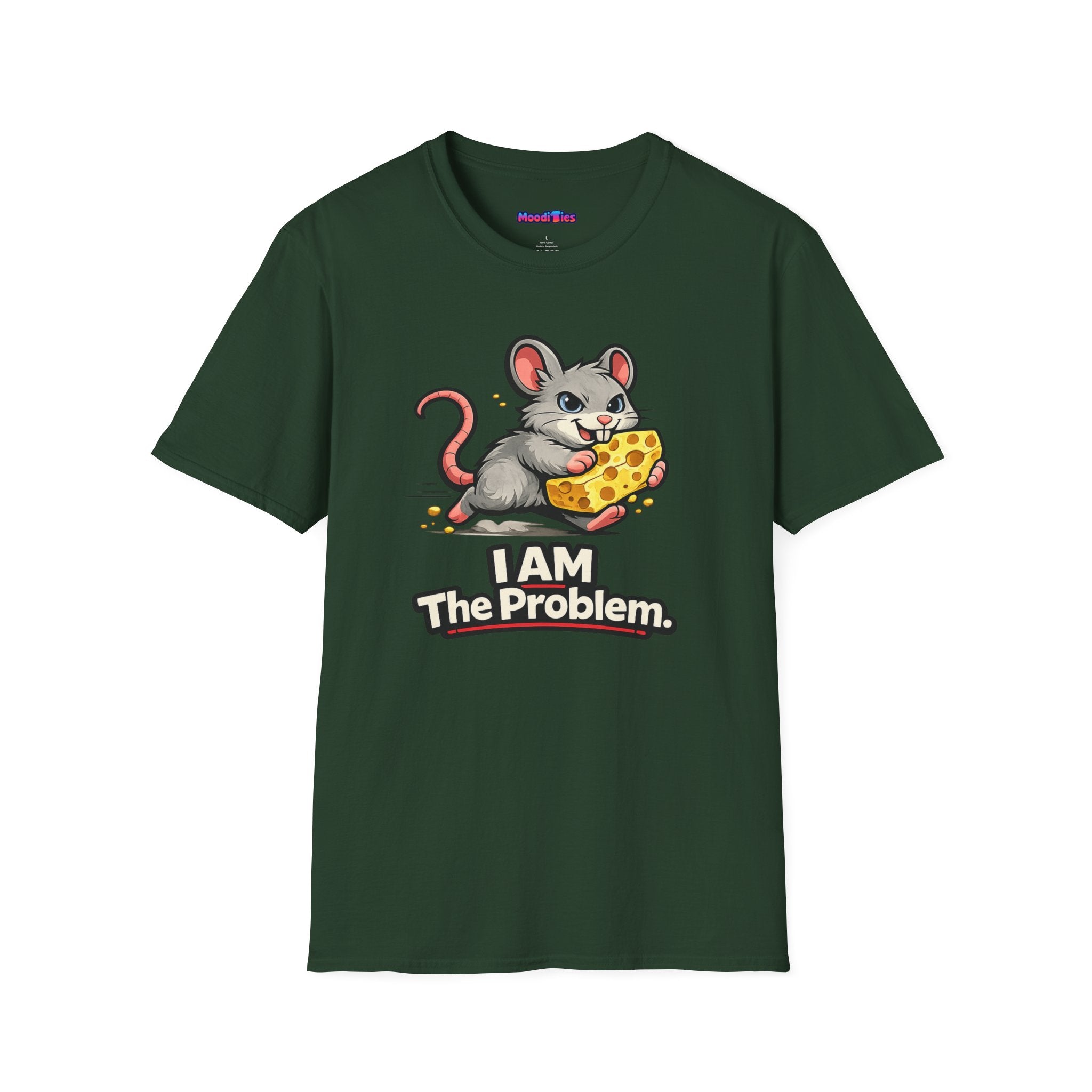 "I AM The Problem" Mouse Takes the Cheese T-Shirt