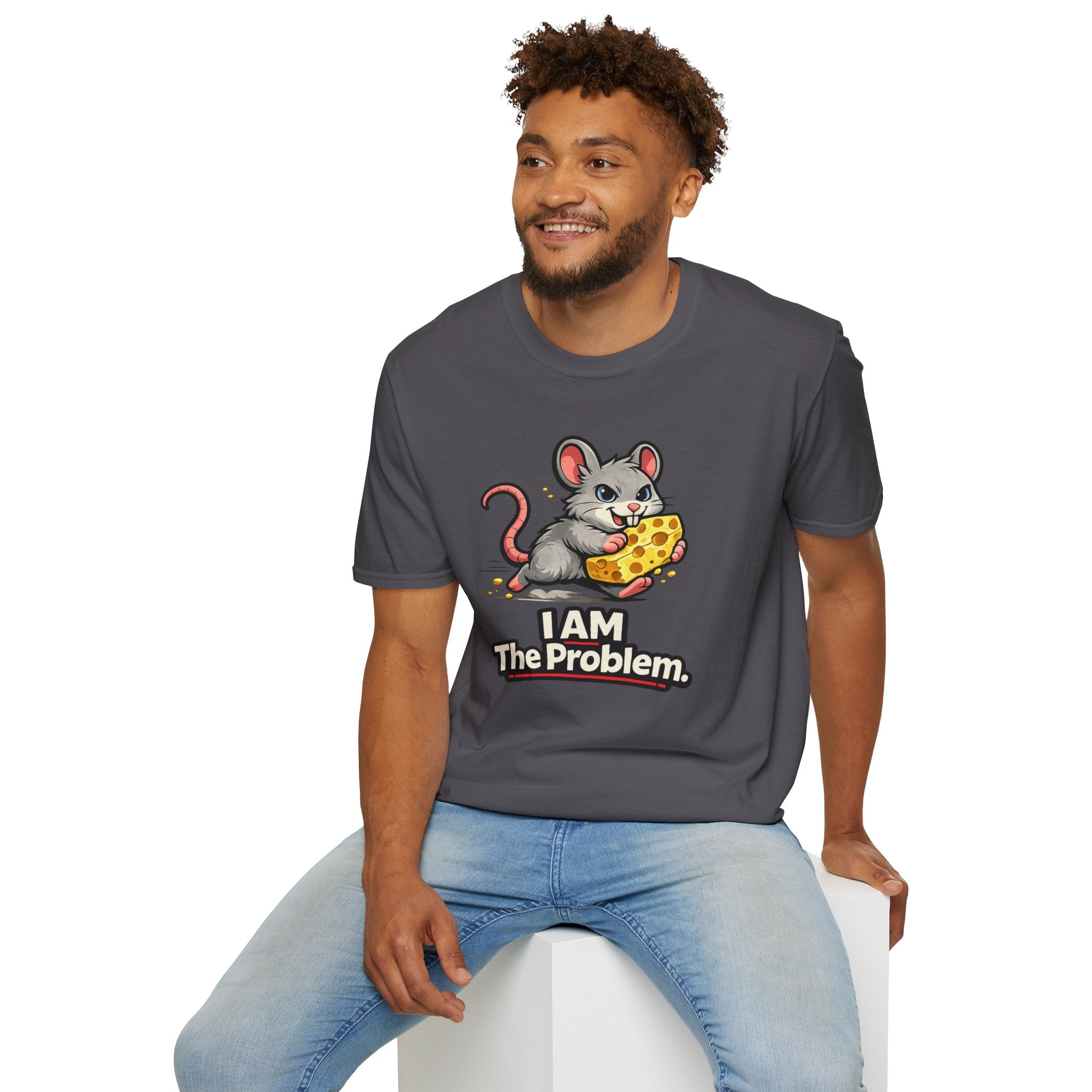 "I AM The Problem" Mouse Takes the Cheese T-Shirt