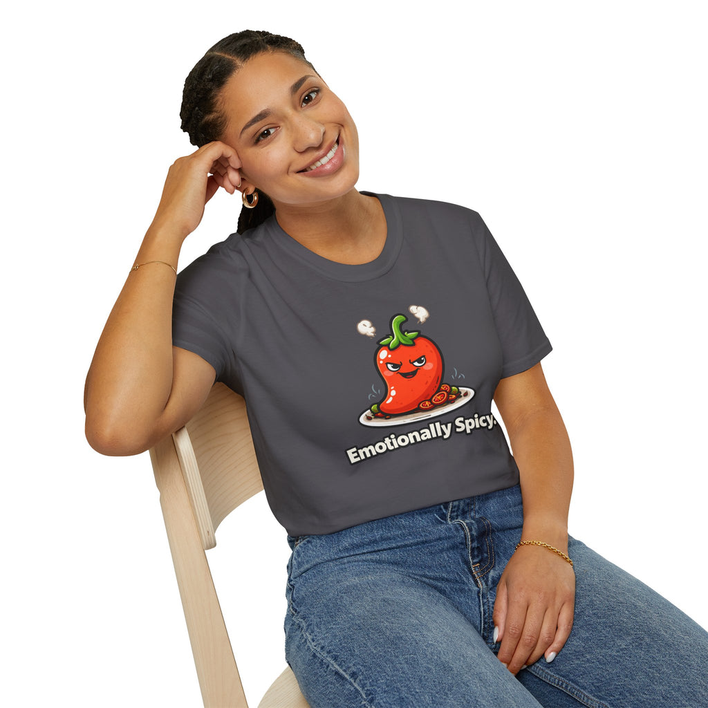 "Emotionally Spicy" Chili Pepper T-Shirt