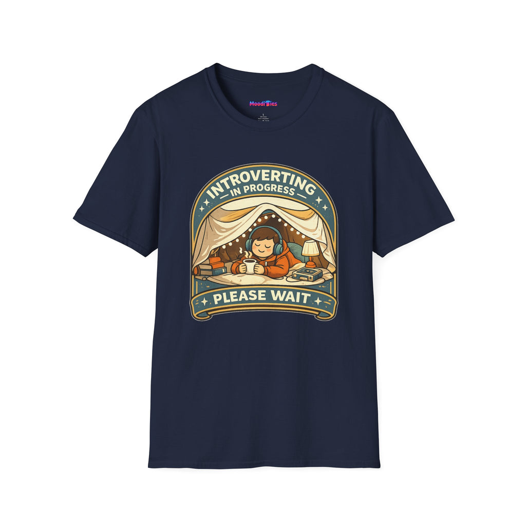 "Introverting In Progress, Please Wait" T-Shirt