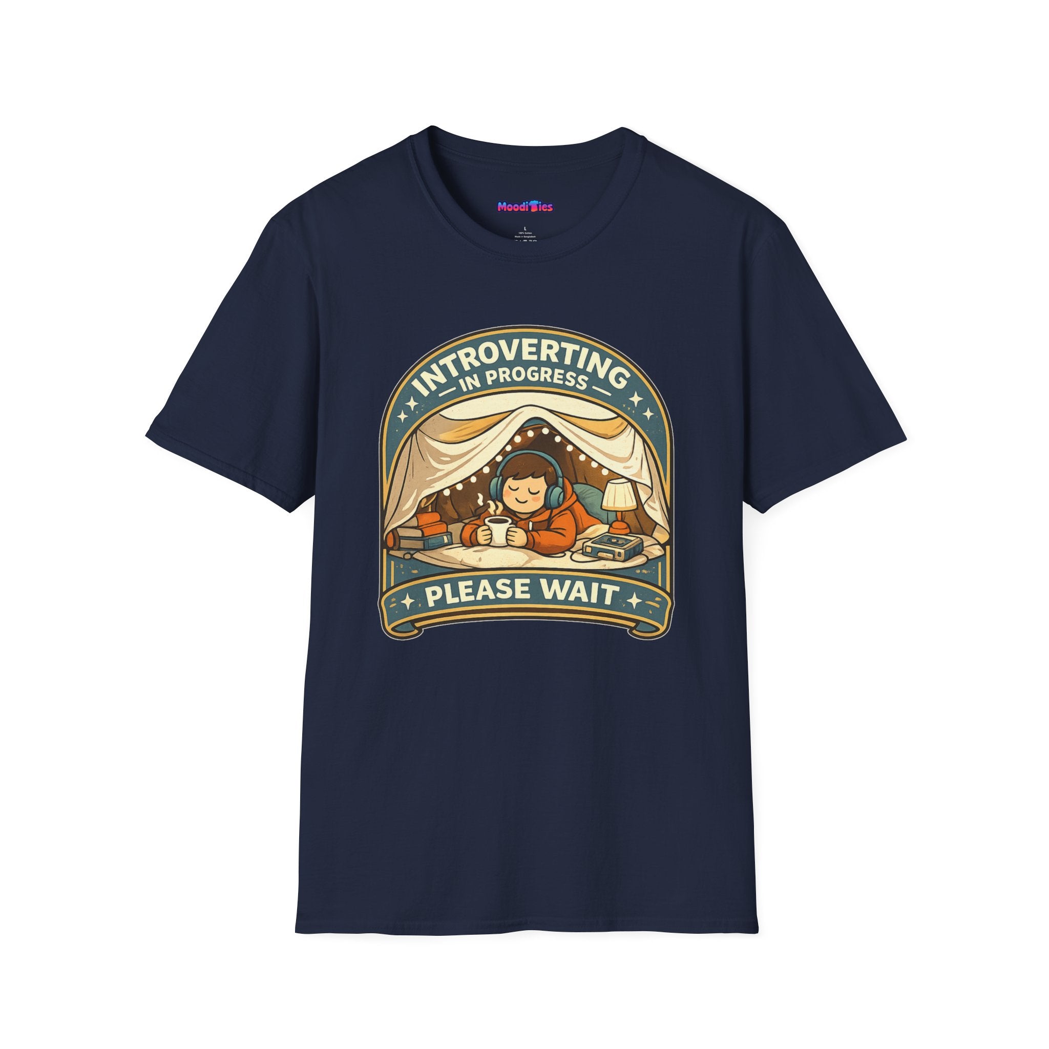 "Introverting In Progress, Please Wait" T-Shirt