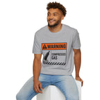 "Warning: Compressed Gas" Warning Sign T-Shirt