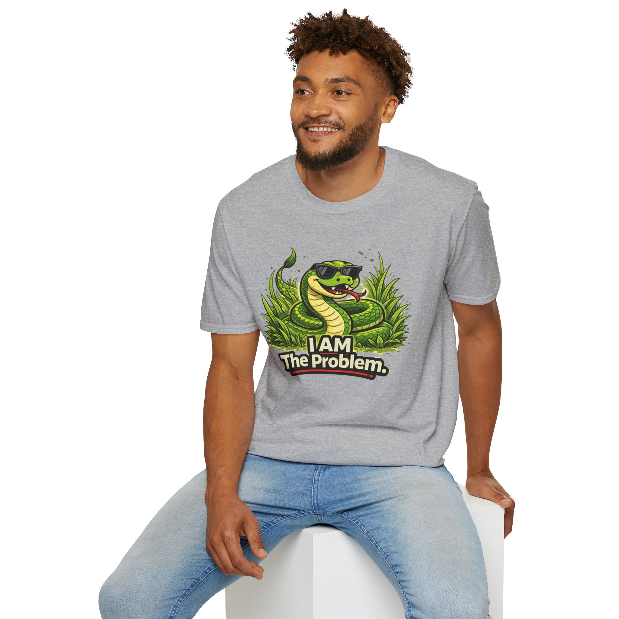 "I AM The Problem" Snake in the Grass T-Shirt