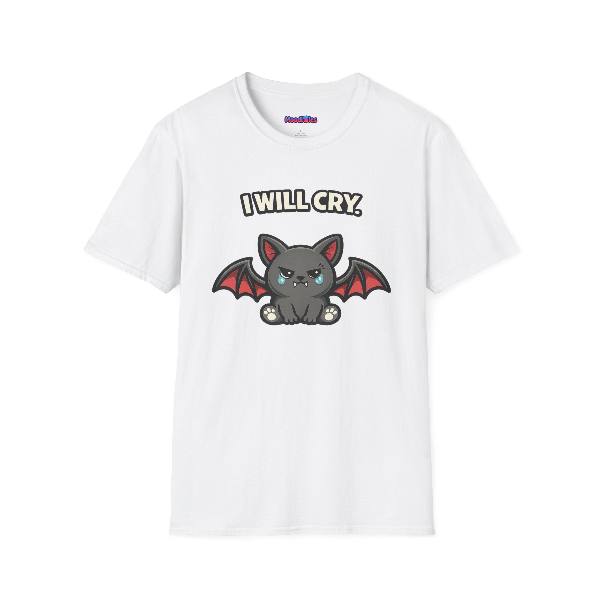 "I Will Cry" Kawaii Baby Bat T-Shirt
