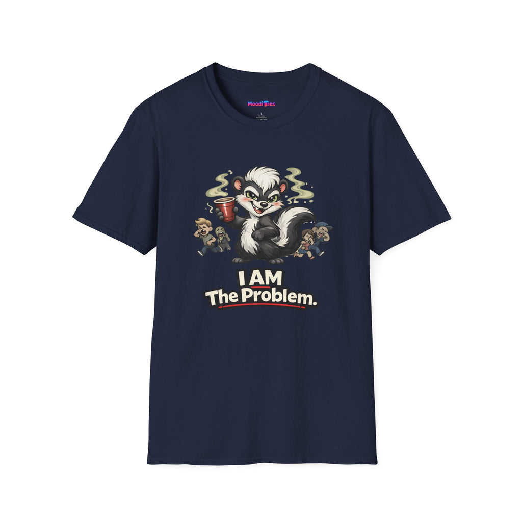 "I AM The Problem" Skunk at the Party T-Shirt