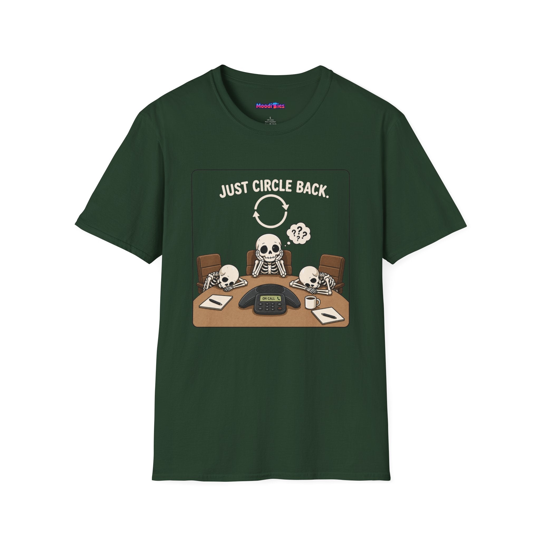 "Just Circle Back" Eternal Meeting T-Shirt