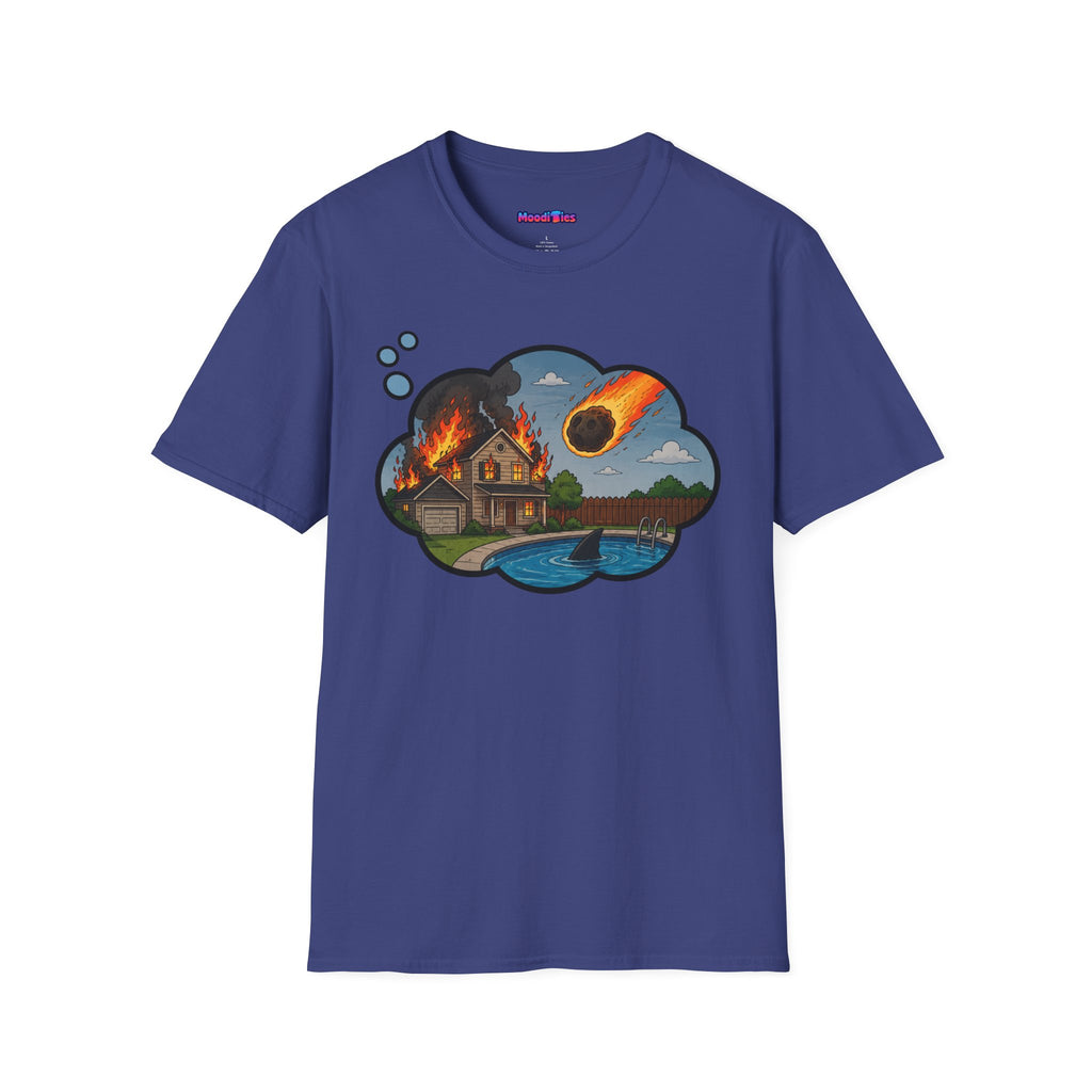 "End of the World" Anxiety Thought Bubble T-Shirt