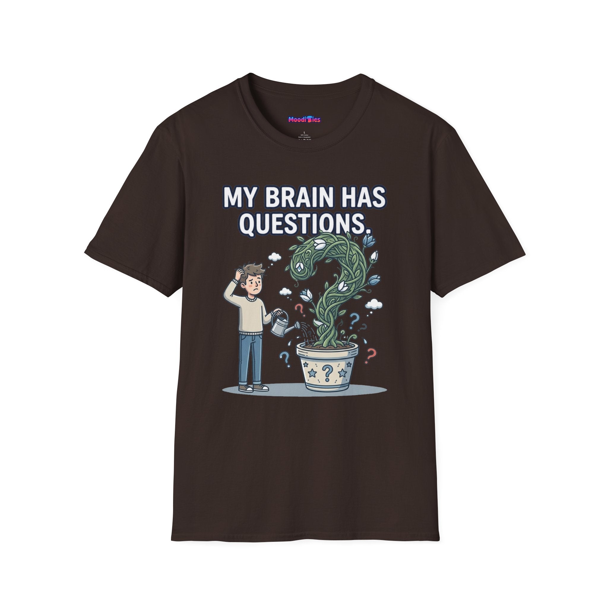 “My Brain Has Questions” Mystery Plant T-Shirt