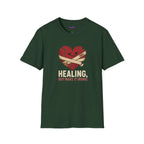 "Healing, But Make It Ironic" Bandaged Heart T-Shirt