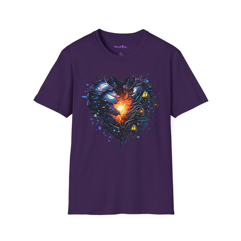 Glowing Core in Suit of Armor T-Shirt