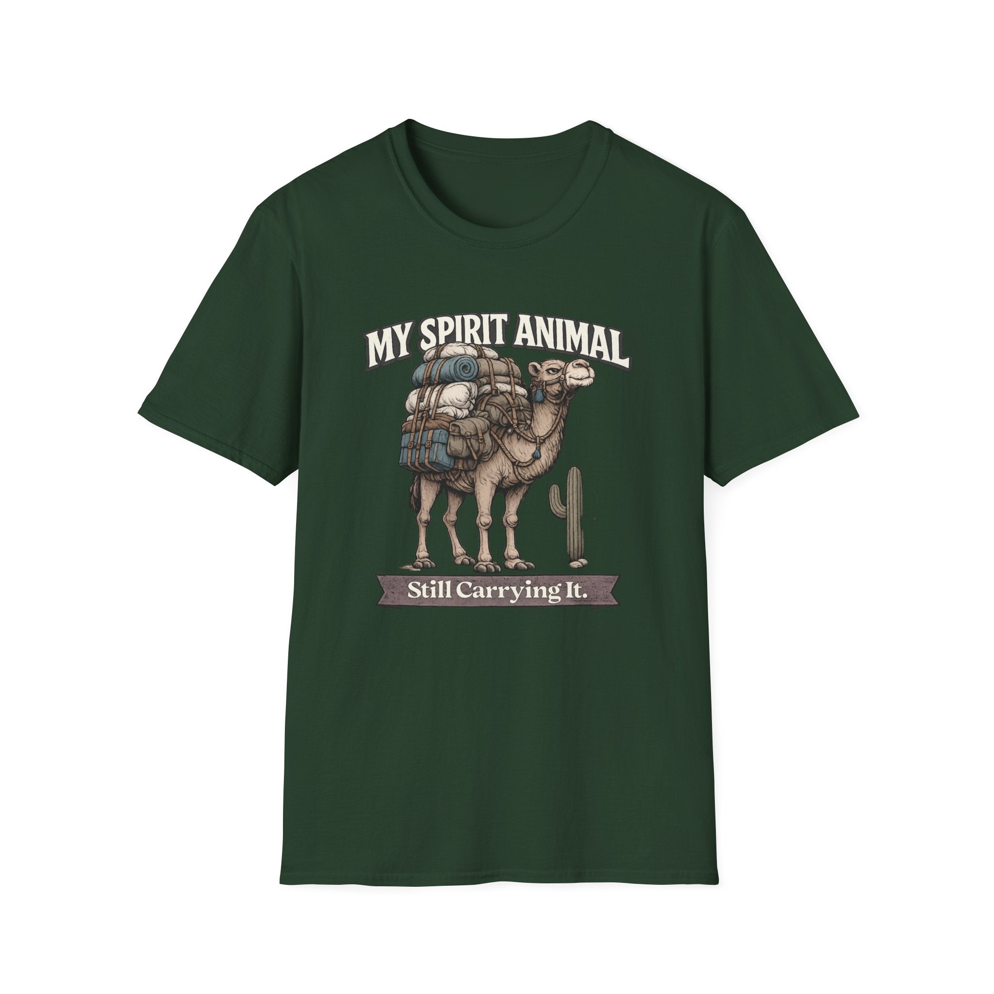 "My Spirit Animal: Camel (Still Carrying It)" T-Shirt
