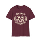 “Certified Animal Person” T-Shirt