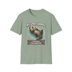 "My Spirit Animal: Otter (Floating Through Life)" T-Shirt