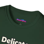 "Delicate. Like a Bomb." Cat T-Shirt