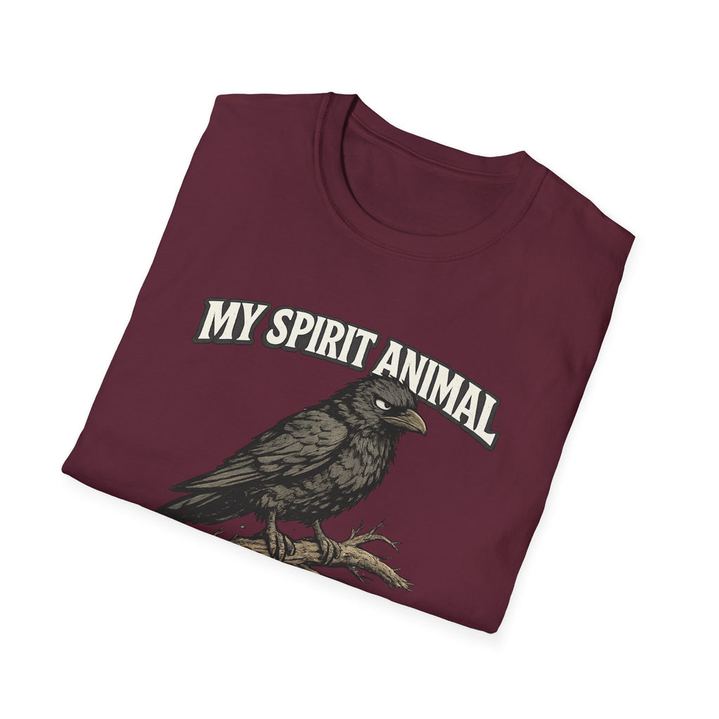 "My Spirit Animal: Crow (I Saw That)" T-Shirt