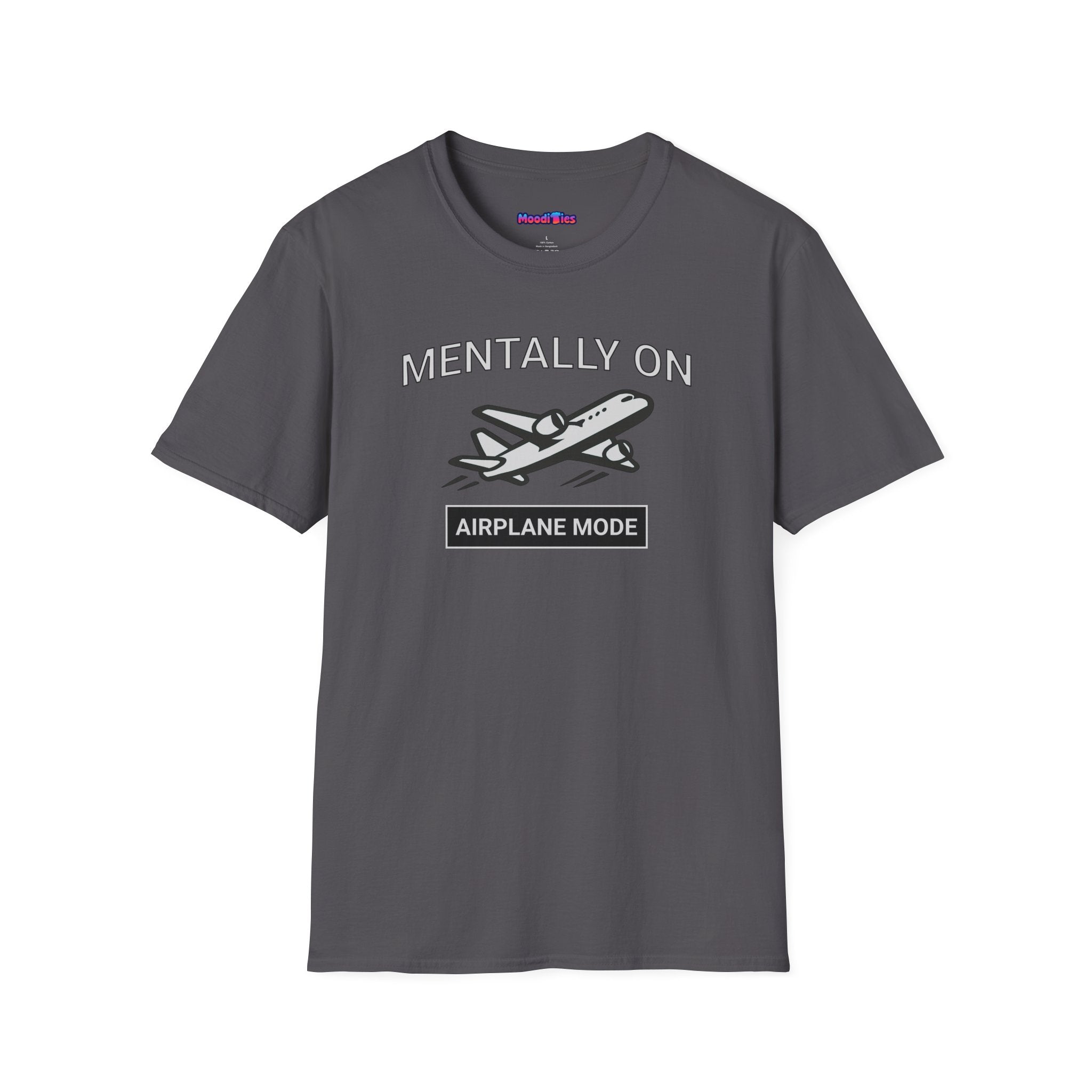 "Mentally on Airplane Mode" T-Shirt