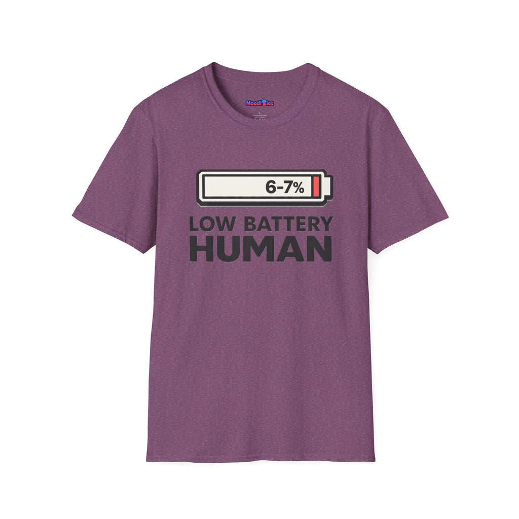 "Low Battery Human" T-Shirt