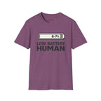 "Low Battery Human" T-Shirt