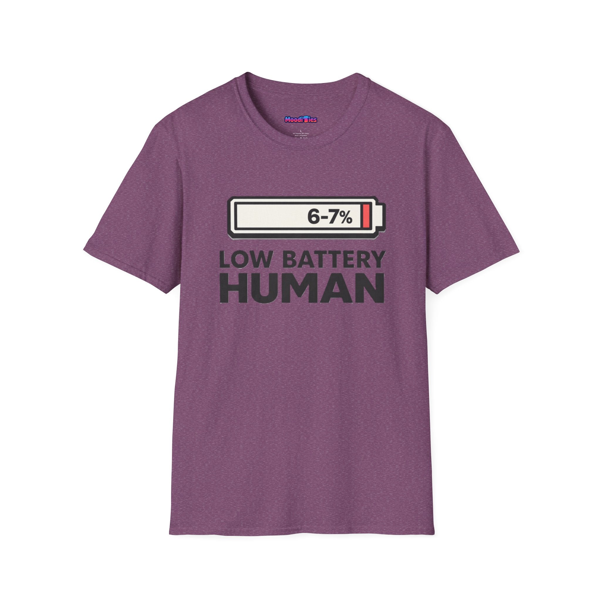 "Low Battery Human" T-Shirt