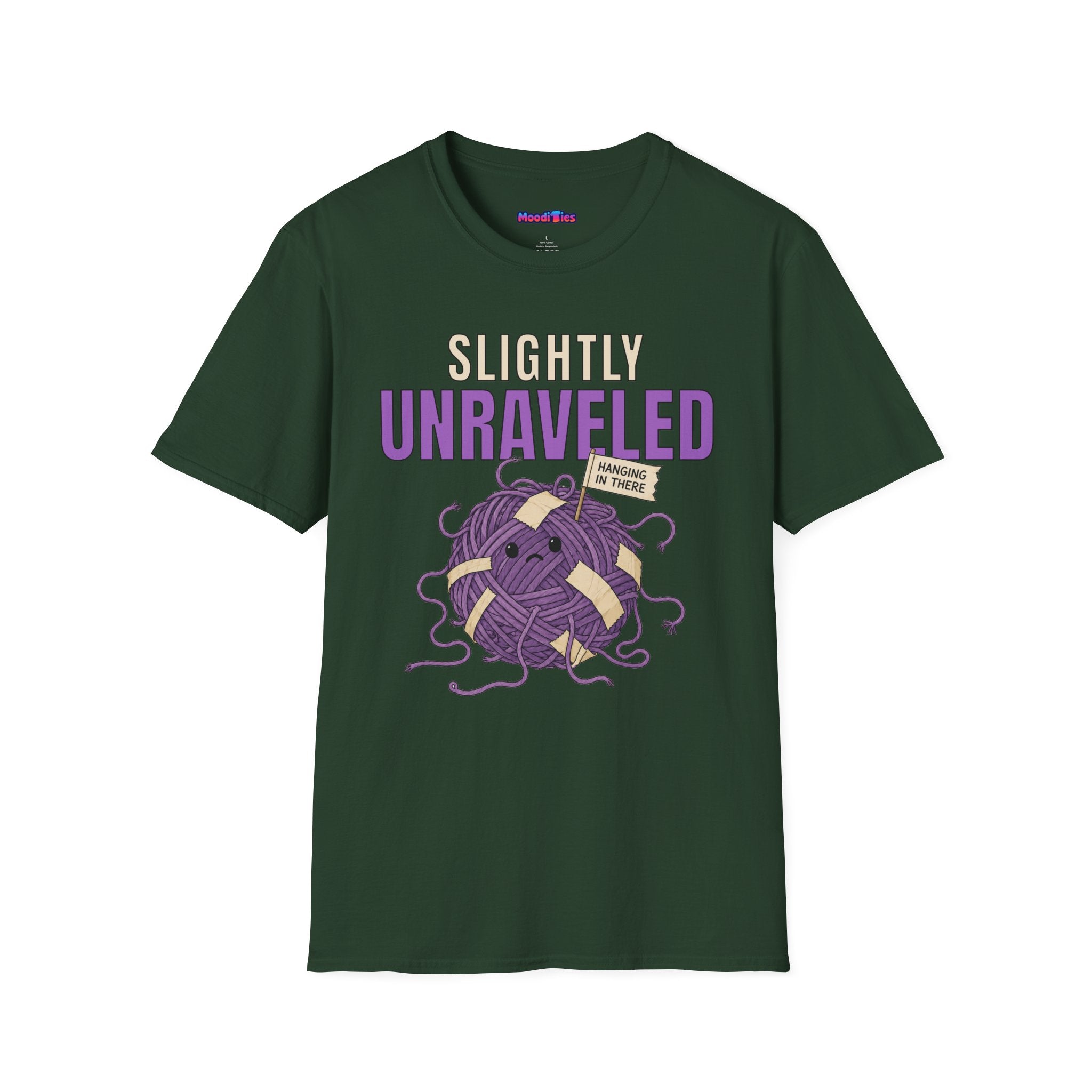 "Slightly Unraveled" Messy Ball of Yarn T-Shirt