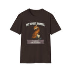 "My Spirit Animal: Fox (Explain The Feather)" T-Shirt