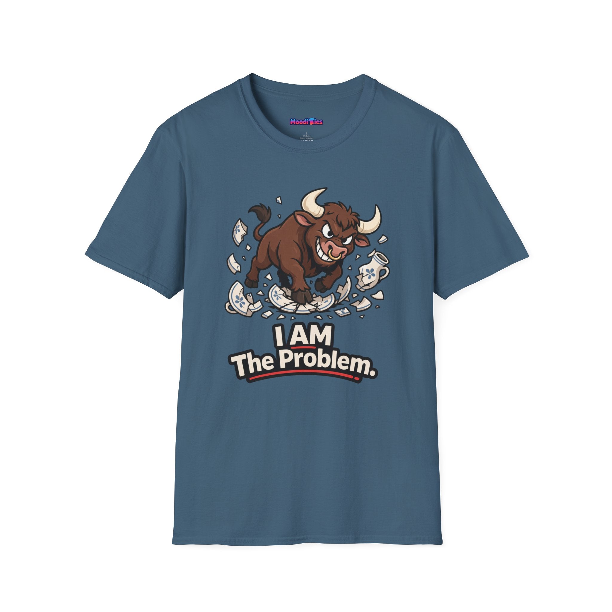 "I AM The Problem" Bull in China Shop T-Shirt
