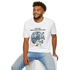 "This Seems Unnecessarily Complicated" Crazy Lightswitch Machine T-Shirt — Humorous Mechanical Maze Tee